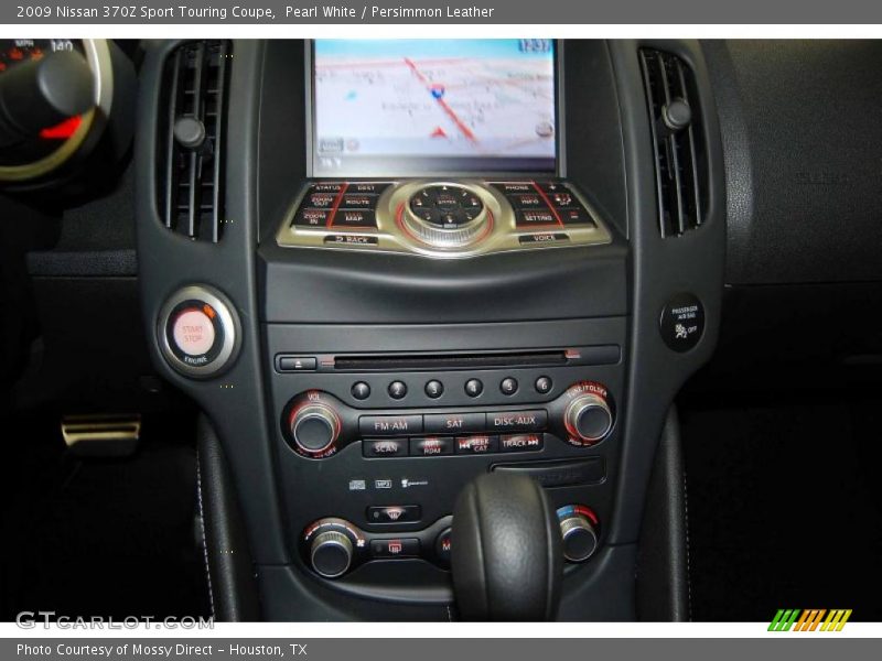 Pearl White / Persimmon Leather 2009 Nissan 370Z Sport Touring Coupe