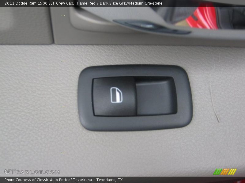Flame Red / Dark Slate Gray/Medium Graystone 2011 Dodge Ram 1500 SLT Crew Cab