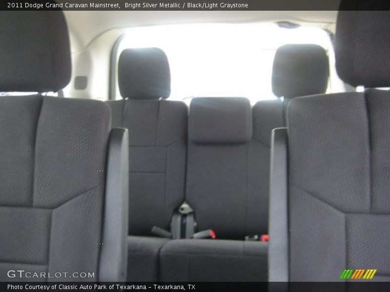 Bright Silver Metallic / Black/Light Graystone 2011 Dodge Grand Caravan Mainstreet