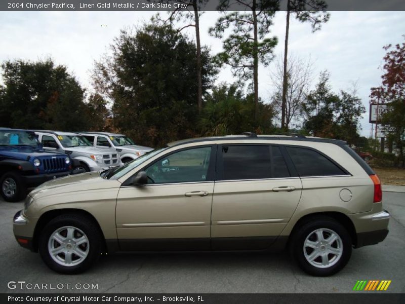 Linen Gold Metallic / Dark Slate Gray 2004 Chrysler Pacifica