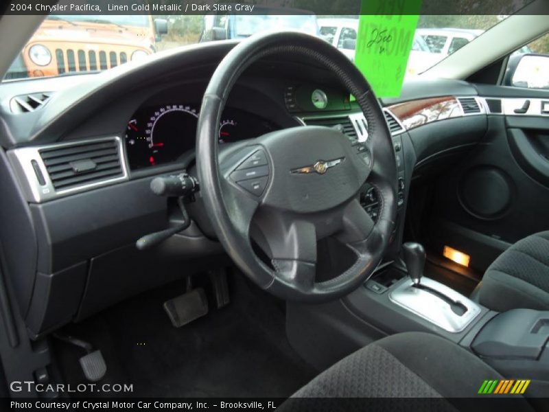 Linen Gold Metallic / Dark Slate Gray 2004 Chrysler Pacifica