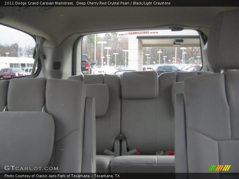 Deep Cherry Red Crystal Pearl / Black/Light Graystone 2011 Dodge Grand Caravan Mainstreet