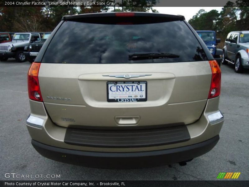 Linen Gold Metallic / Dark Slate Gray 2004 Chrysler Pacifica