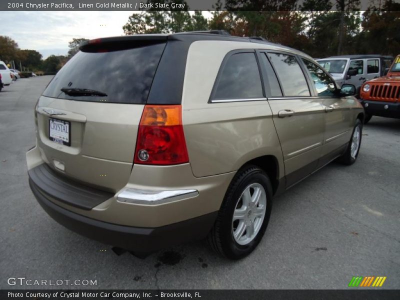 Linen Gold Metallic / Dark Slate Gray 2004 Chrysler Pacifica