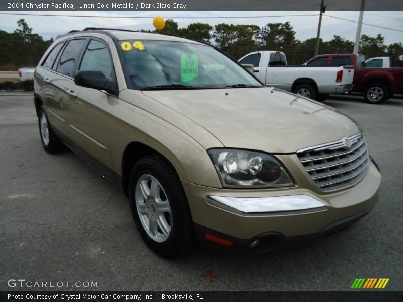 Linen Gold Metallic / Dark Slate Gray 2004 Chrysler Pacifica