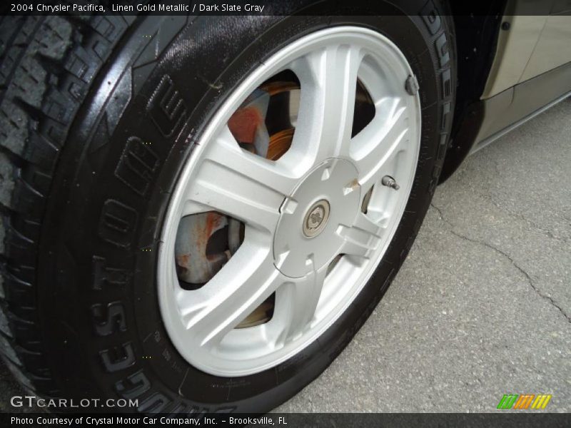 Linen Gold Metallic / Dark Slate Gray 2004 Chrysler Pacifica