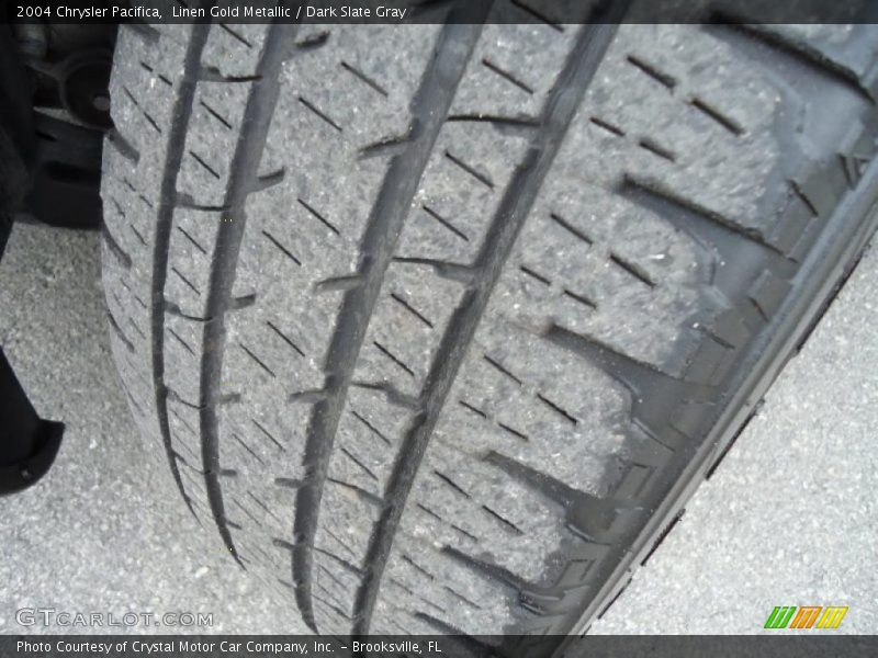 Linen Gold Metallic / Dark Slate Gray 2004 Chrysler Pacifica
