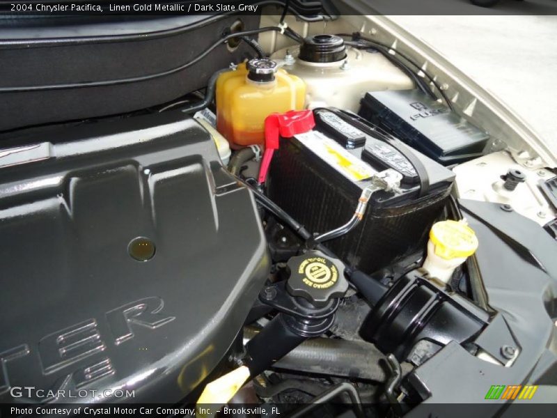 Linen Gold Metallic / Dark Slate Gray 2004 Chrysler Pacifica