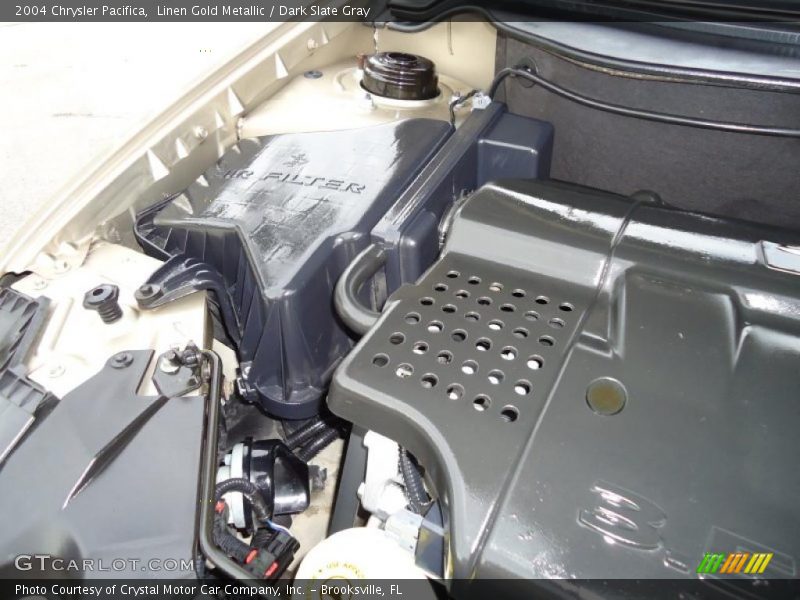 Linen Gold Metallic / Dark Slate Gray 2004 Chrysler Pacifica
