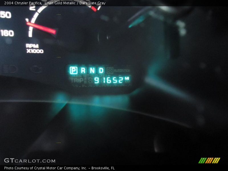 Linen Gold Metallic / Dark Slate Gray 2004 Chrysler Pacifica