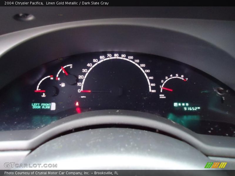 Linen Gold Metallic / Dark Slate Gray 2004 Chrysler Pacifica
