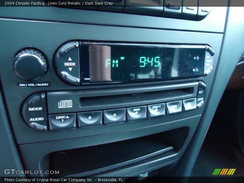 Linen Gold Metallic / Dark Slate Gray 2004 Chrysler Pacifica
