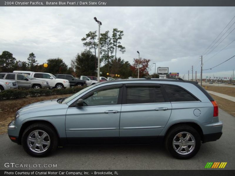 Butane Blue Pearl / Dark Slate Gray 2004 Chrysler Pacifica