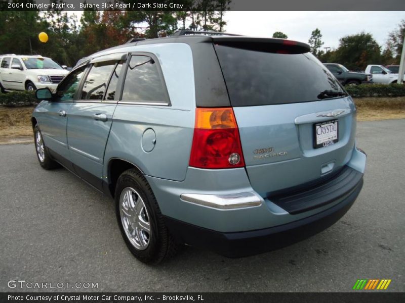 Butane Blue Pearl / Dark Slate Gray 2004 Chrysler Pacifica