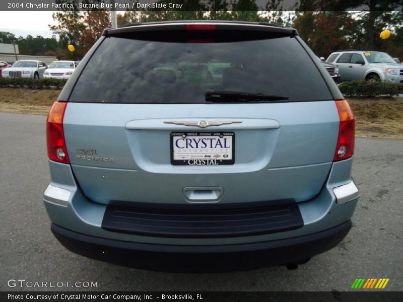 Butane Blue Pearl / Dark Slate Gray 2004 Chrysler Pacifica