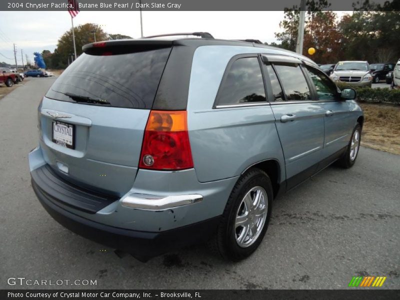 Butane Blue Pearl / Dark Slate Gray 2004 Chrysler Pacifica