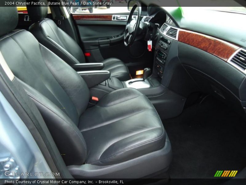 Butane Blue Pearl / Dark Slate Gray 2004 Chrysler Pacifica