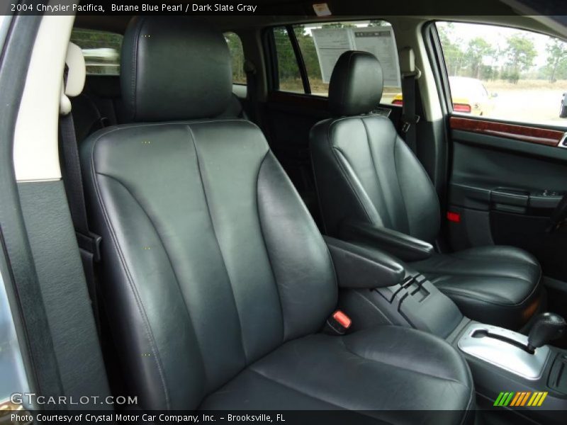 Butane Blue Pearl / Dark Slate Gray 2004 Chrysler Pacifica