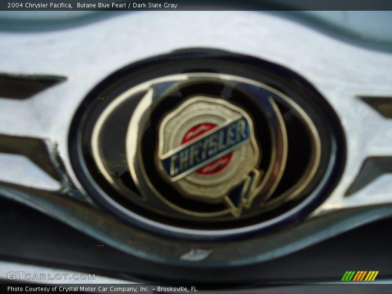 Butane Blue Pearl / Dark Slate Gray 2004 Chrysler Pacifica