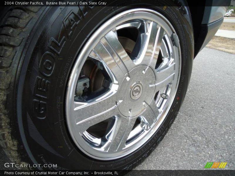 Butane Blue Pearl / Dark Slate Gray 2004 Chrysler Pacifica