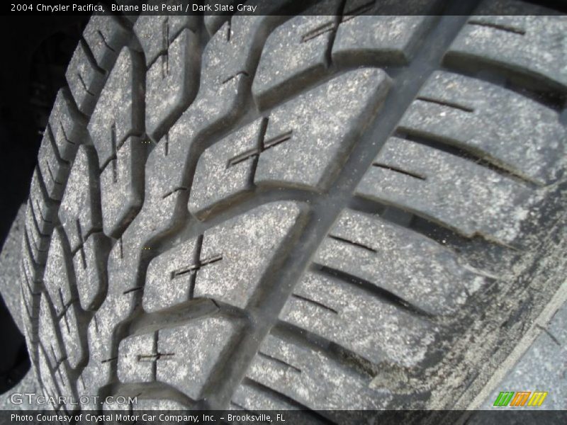 Butane Blue Pearl / Dark Slate Gray 2004 Chrysler Pacifica