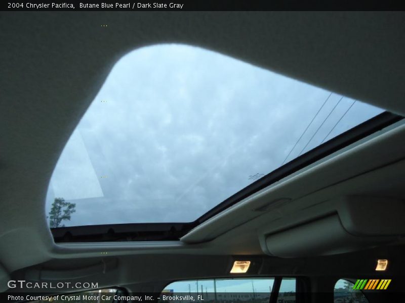 Butane Blue Pearl / Dark Slate Gray 2004 Chrysler Pacifica