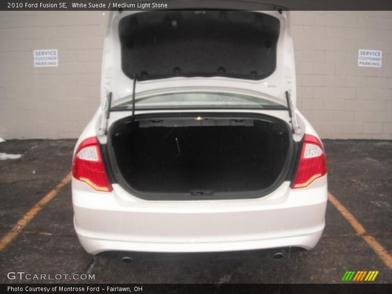 White Suede / Medium Light Stone 2010 Ford Fusion SE