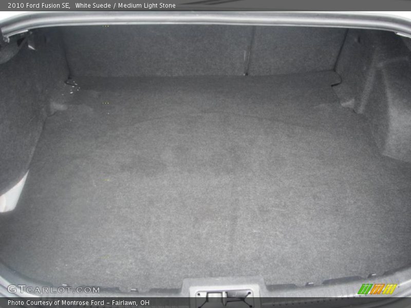 White Suede / Medium Light Stone 2010 Ford Fusion SE