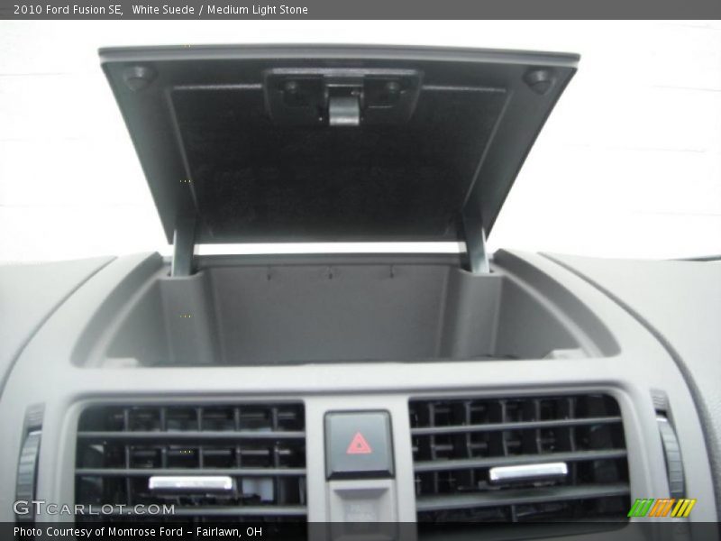 White Suede / Medium Light Stone 2010 Ford Fusion SE