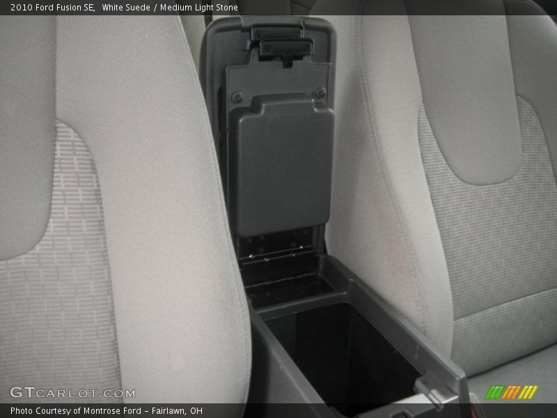 White Suede / Medium Light Stone 2010 Ford Fusion SE