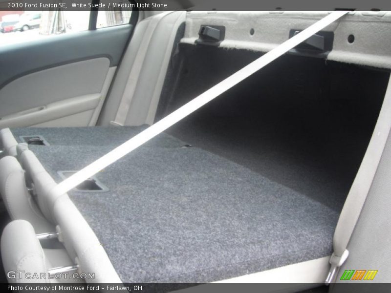 White Suede / Medium Light Stone 2010 Ford Fusion SE