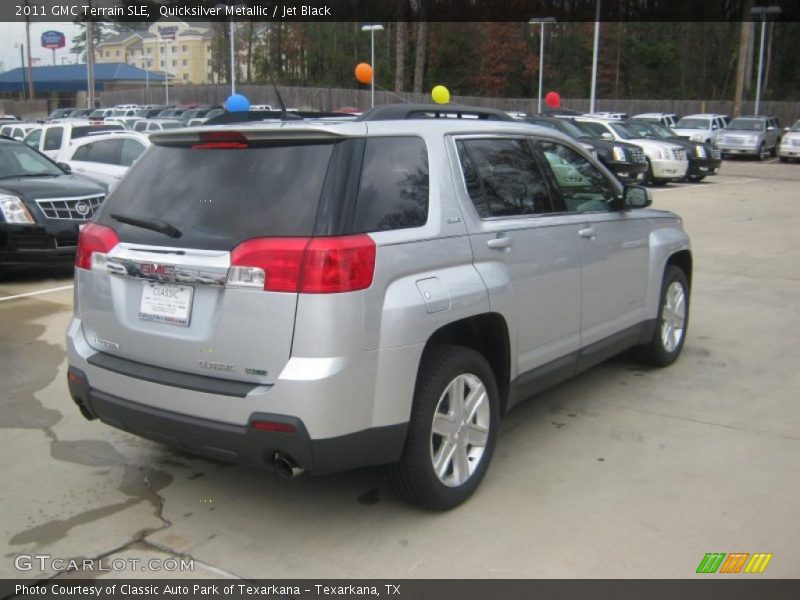 Quicksilver Metallic / Jet Black 2011 GMC Terrain SLE