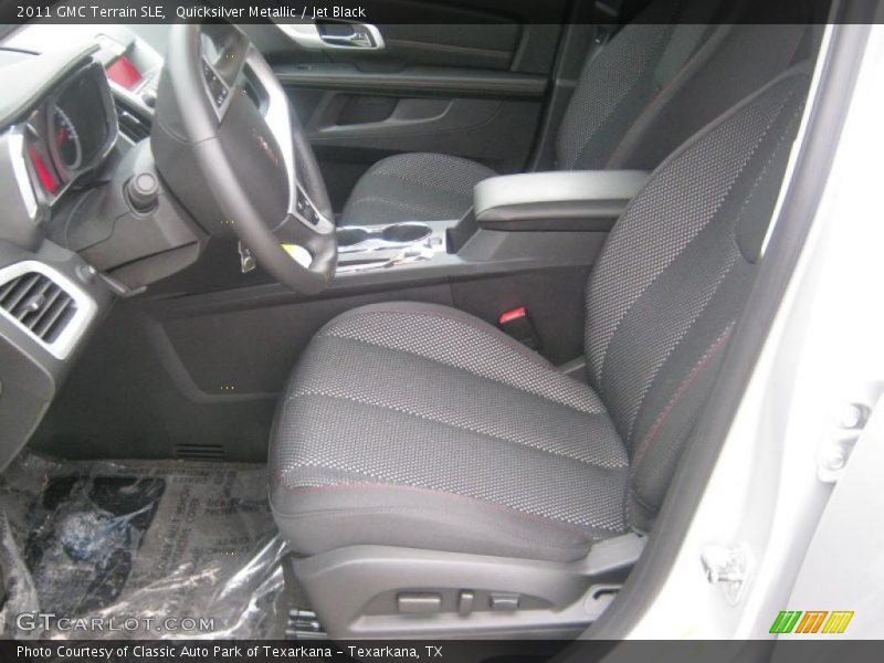Quicksilver Metallic / Jet Black 2011 GMC Terrain SLE