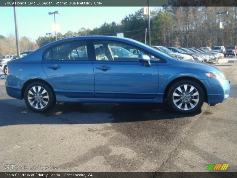  2009 Civic EX Sedan Atomic Blue Metallic