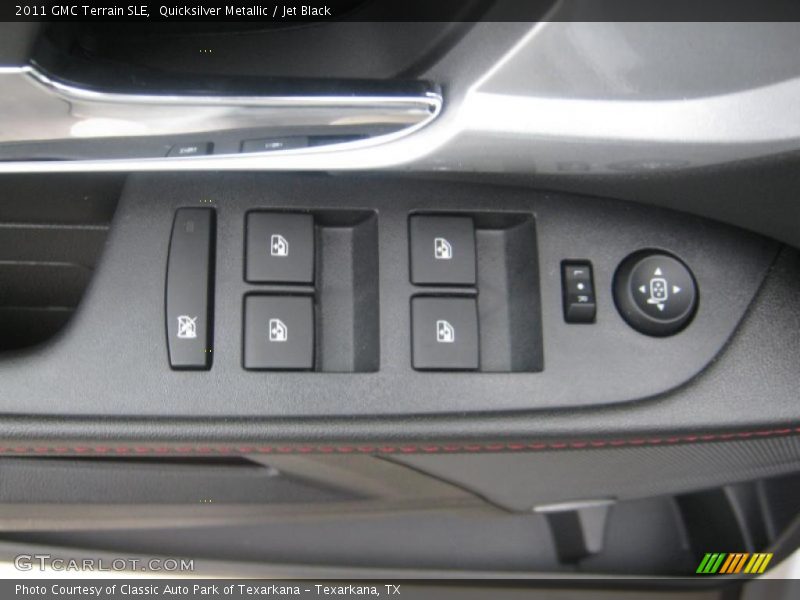 Quicksilver Metallic / Jet Black 2011 GMC Terrain SLE