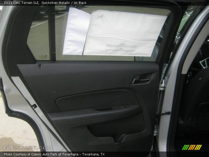 Quicksilver Metallic / Jet Black 2011 GMC Terrain SLE