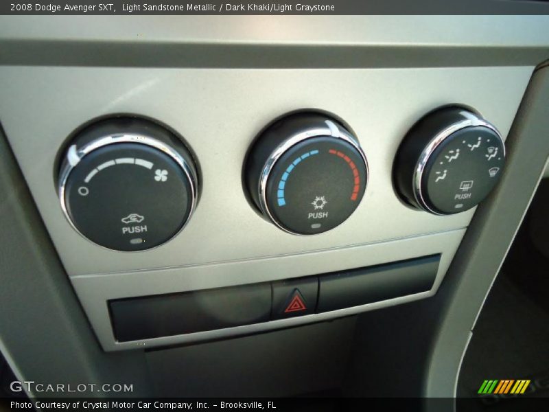 Light Sandstone Metallic / Dark Khaki/Light Graystone 2008 Dodge Avenger SXT