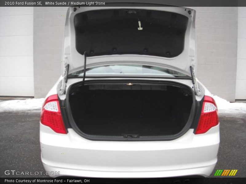 White Suede / Medium Light Stone 2010 Ford Fusion SE