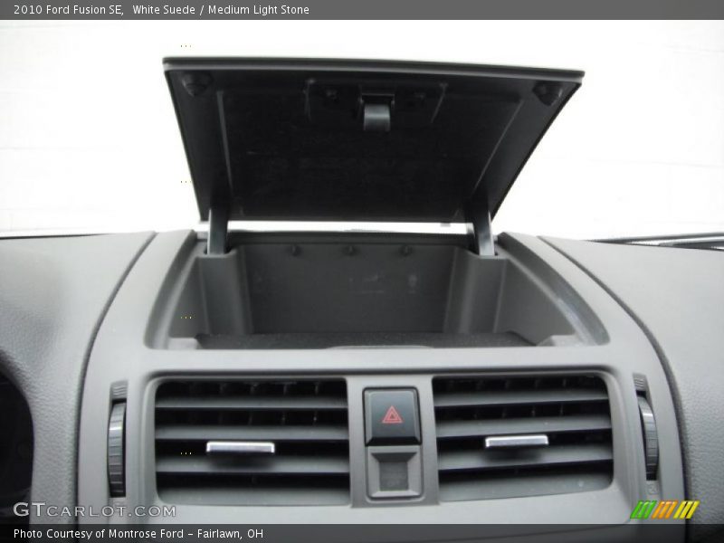 White Suede / Medium Light Stone 2010 Ford Fusion SE