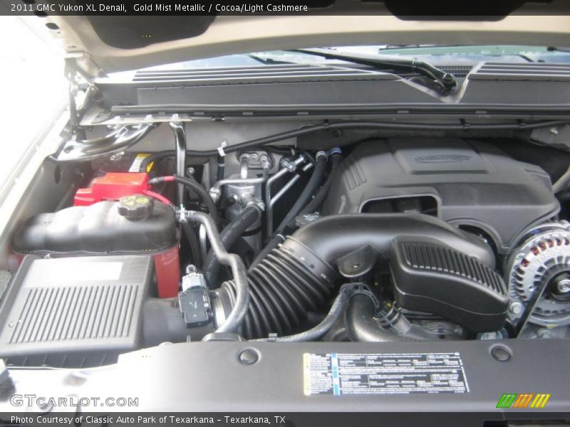  2011 Yukon XL Denali Engine - 6.2 Liter Flex-Fuel OHV 16-Valve VVT Vortec V8