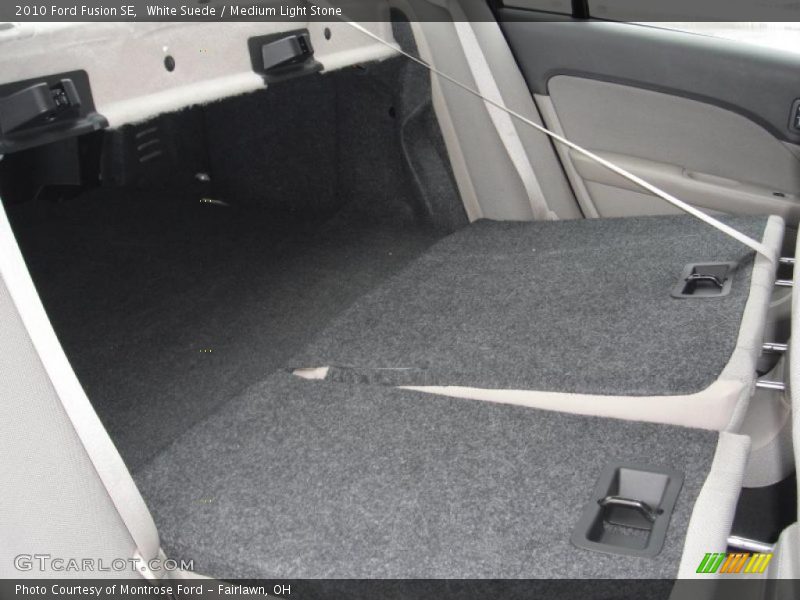 White Suede / Medium Light Stone 2010 Ford Fusion SE