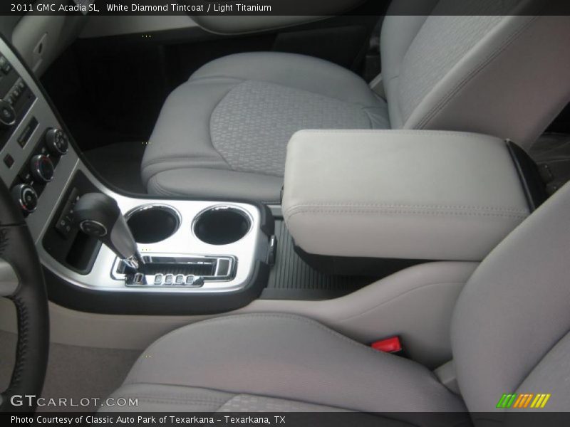 White Diamond Tintcoat / Light Titanium 2011 GMC Acadia SL