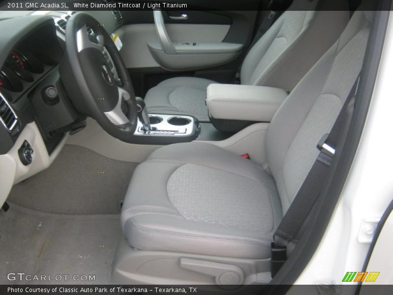 White Diamond Tintcoat / Light Titanium 2011 GMC Acadia SL