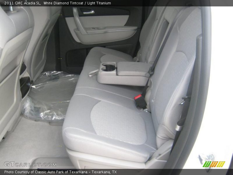 White Diamond Tintcoat / Light Titanium 2011 GMC Acadia SL
