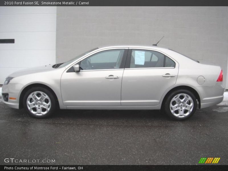 Smokestone Metallic / Camel 2010 Ford Fusion SE