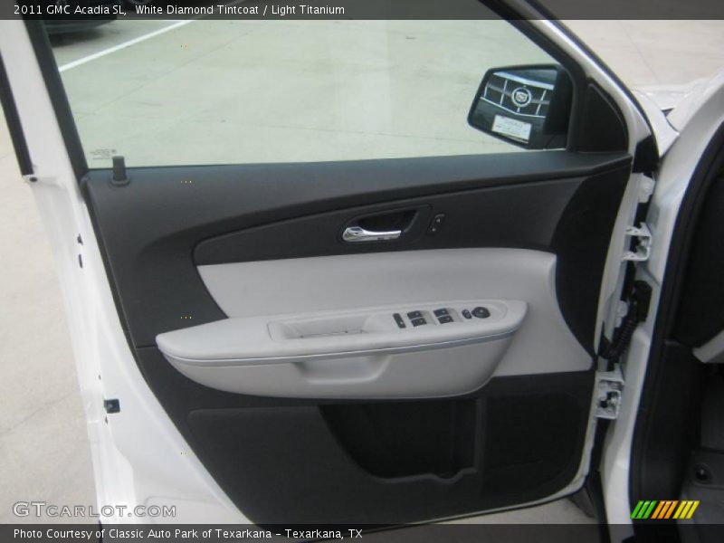 White Diamond Tintcoat / Light Titanium 2011 GMC Acadia SL