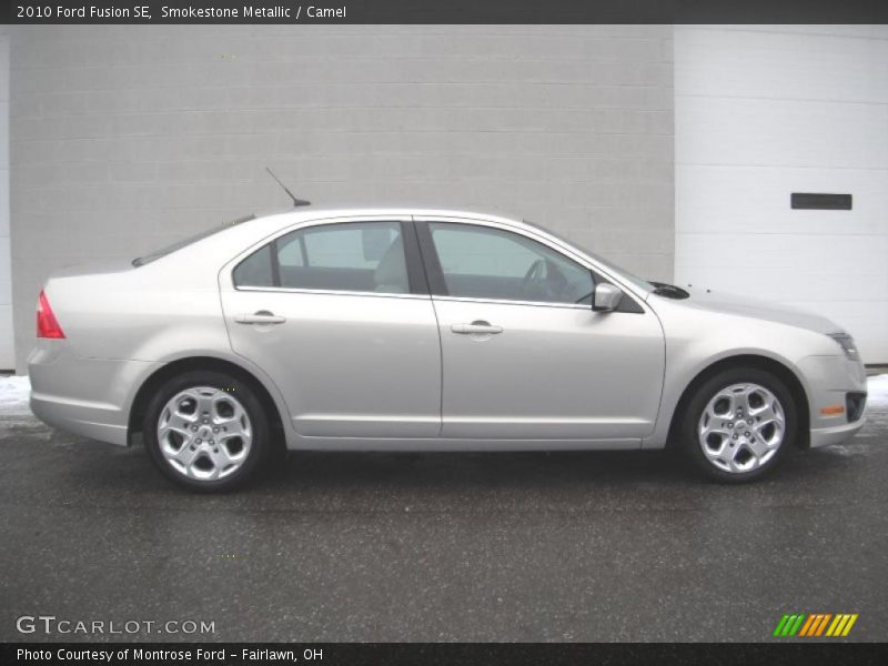 Smokestone Metallic / Camel 2010 Ford Fusion SE