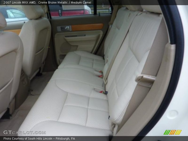Creme Brulee Metallic / Medium Camel 2007 Lincoln MKX AWD