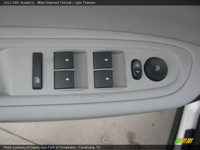 White Diamond Tintcoat / Light Titanium 2011 GMC Acadia SL