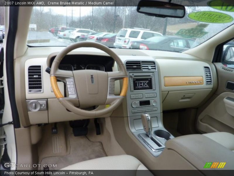 Creme Brulee Metallic / Medium Camel 2007 Lincoln MKX AWD